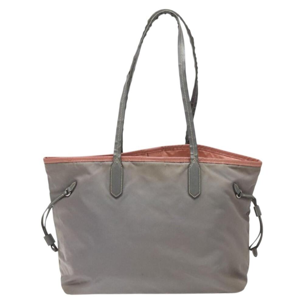 PRADA Tote Bag Nylon Gray - Picture 3 of 9